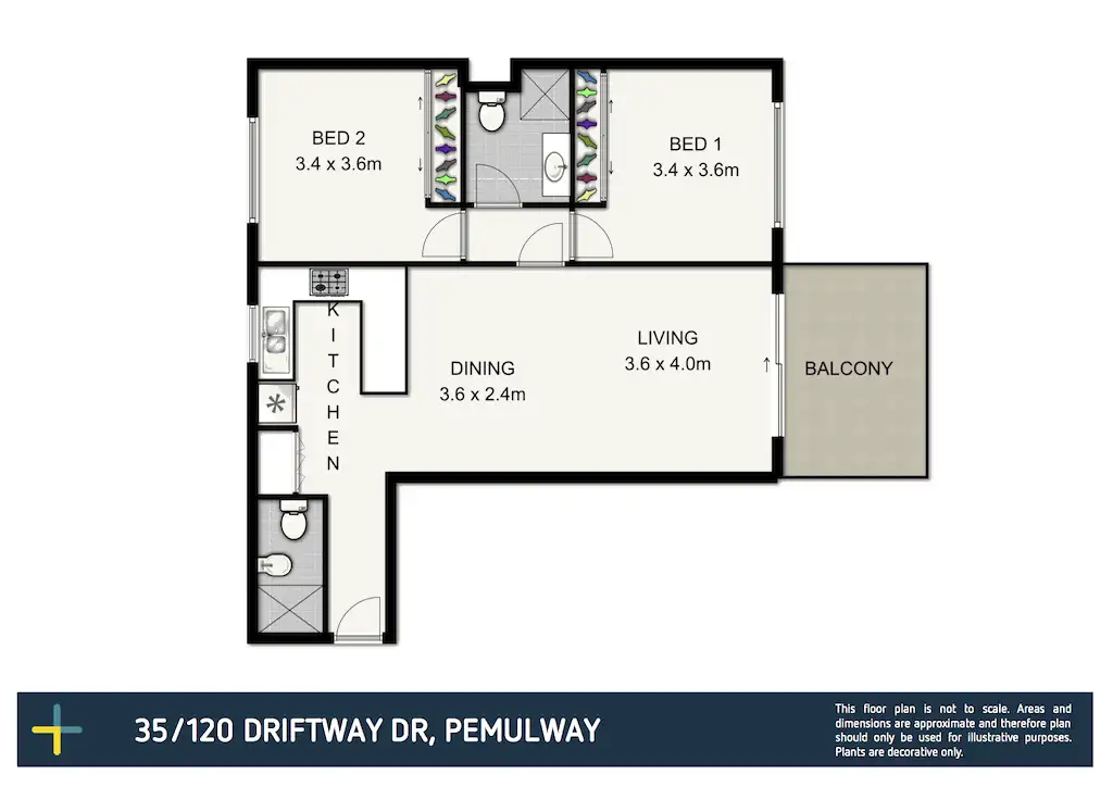 Floorplan of Homely unit listing, 35/120 Driftway Drive, Pemulwuy NSW 2145