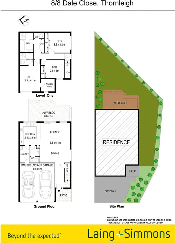 Floorplan of Homely house listing, 8/8 Dale Close, Thornleigh NSW 2120