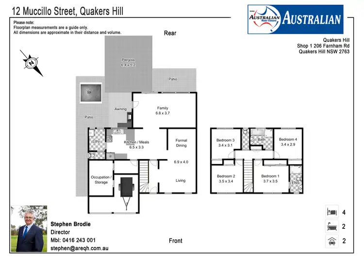 Floorplan of Homely house listing, 12 Muccillo Street, Quakers Hill NSW 2763