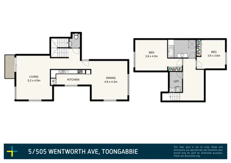 Floorplan of Homely unit listing, 5/505-507 Wentworth Avenue, Toongabbie NSW 2146