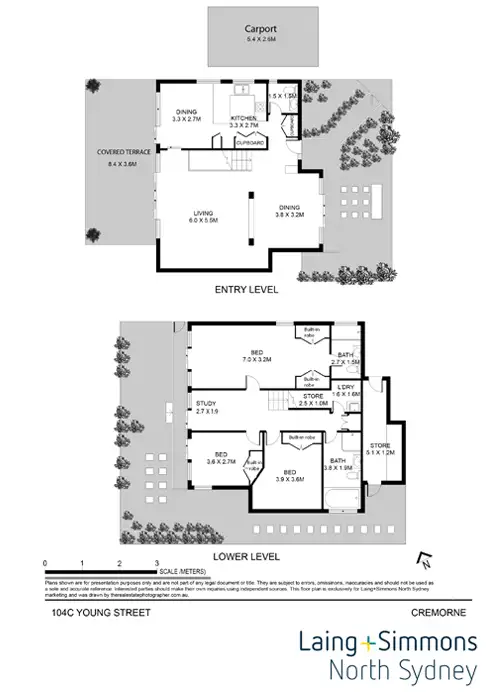 Floorplan of Homely house listing, 104C Young Street, Cremorne NSW 2090