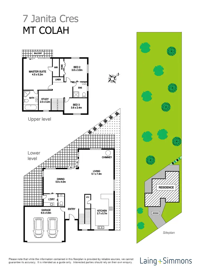 Floorplan of Homely house listing, 7 Janita Crescent, Mount Colah NSW 2079