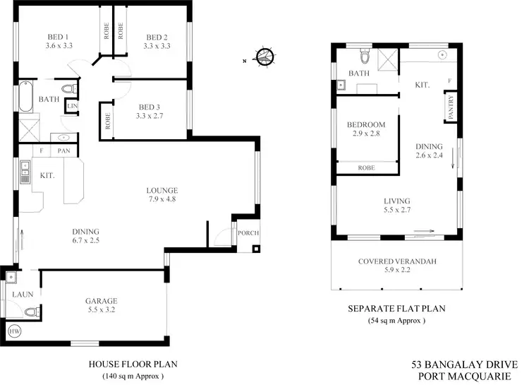 Floorplan of Homely house listing, 53 Bangalay Drive, Port Macquarie NSW 2444