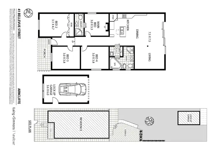 Floorplan of Homely house listing, 41 Bellevue Street, Arncliffe NSW 2205