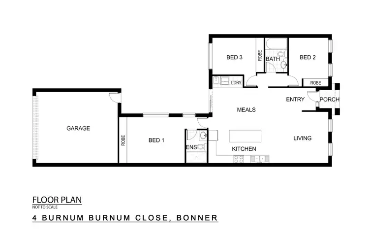 Floorplan of Homely townhouse listing, 4 Burnum Burnum Close, Bonner ACT 2914