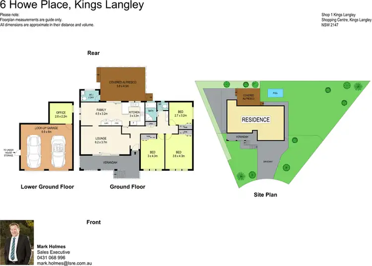 Floorplan of Homely house listing, 6 Howe Place, Kings Langley NSW 2147
