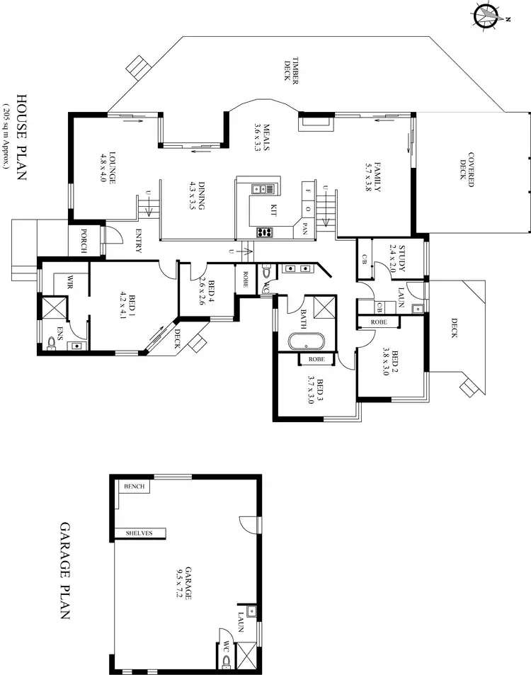 Floorplan of Homely house listing, 48 Siren Road, Port Macquarie NSW 2444