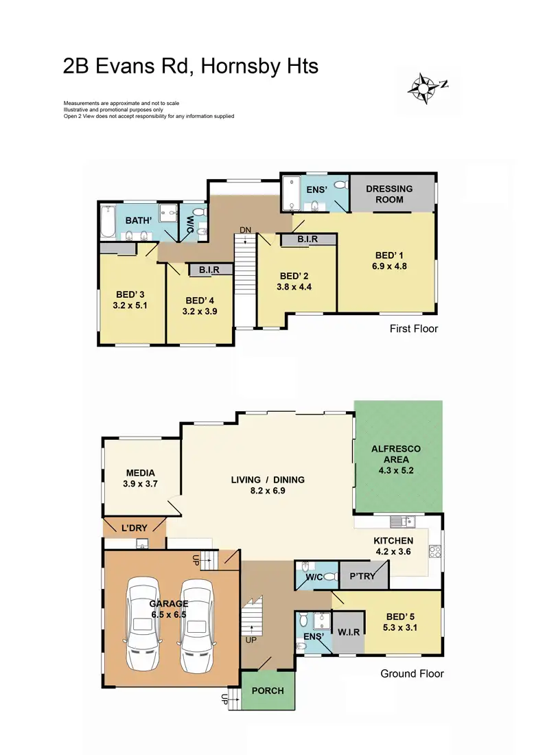 Floorplan of Homely house listing, 2B Evans Road, Hornsby Heights NSW 2077