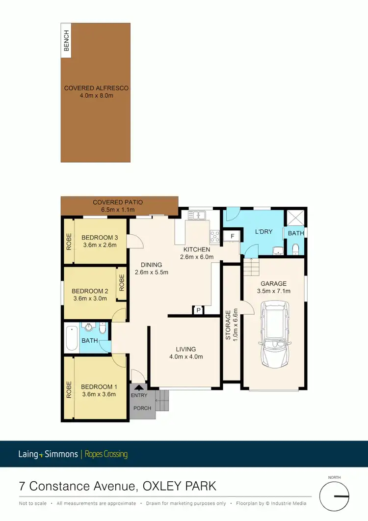 Floorplan of Homely house listing, 7 Constance Avenue, Oxley Park NSW 2760