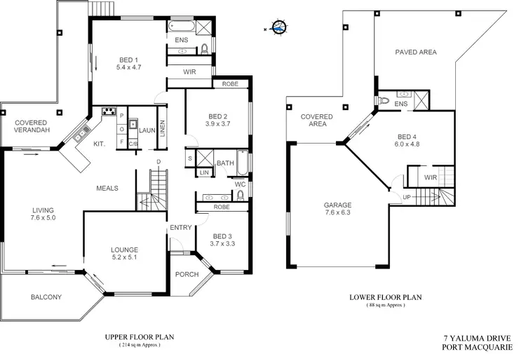 Floorplan of Homely house listing, 7 Yaluma Drive, Port Macquarie NSW 2444