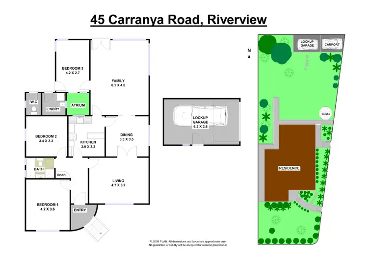 Floorplan of Homely house listing, 45 Carranya Road, Riverview NSW 2066