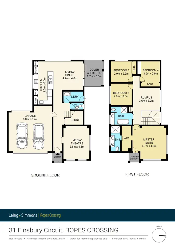 Floorplan of Homely house listing, 31 Finsbury Circuit, Ropes Crossing NSW 2760
