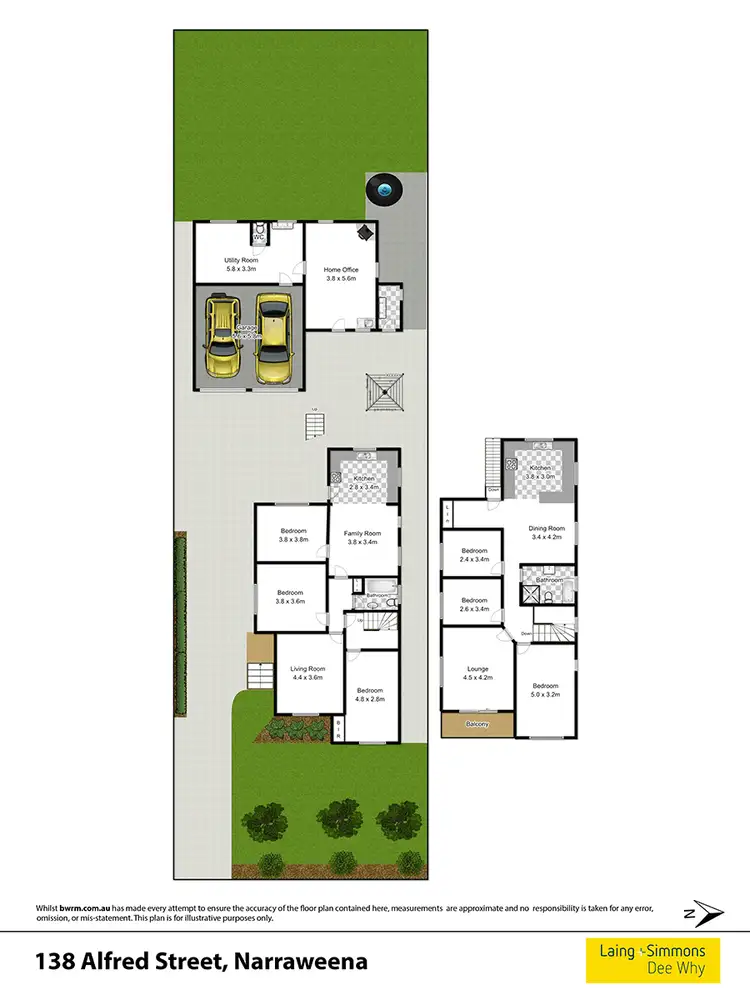 Floorplan of Homely house listing, 138 Alfred Street, Narraweena NSW 2099