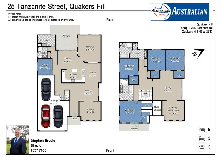 Floorplan of Homely house listing, 25 Tanzanite Street, Quakers Hill NSW 2763