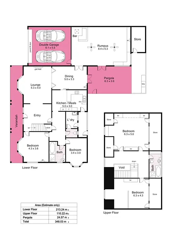 Floorplan of Homely house listing, 8 Greenwood Grove, Urrbrae SA 5064