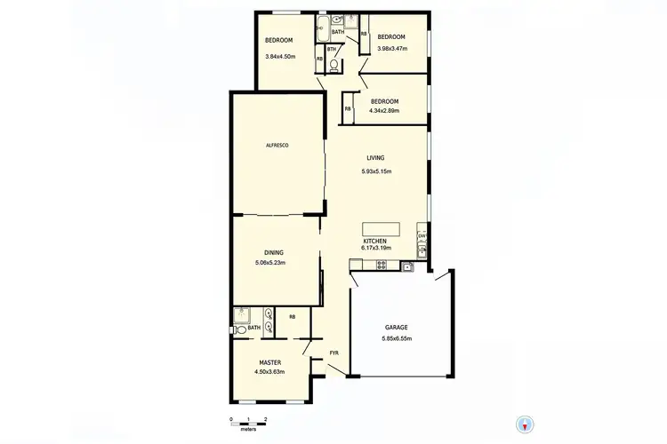 Floorplan of Homely house listing, 13 Fairydale Street, Harrison ACT 2914