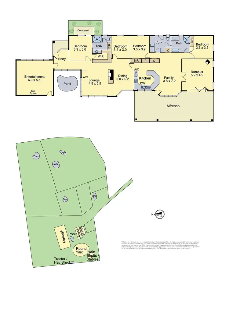 Floorplan of Homely house listing, 637 Kangaroo Ground - St Andrews Road, Panton Hill VIC 3759