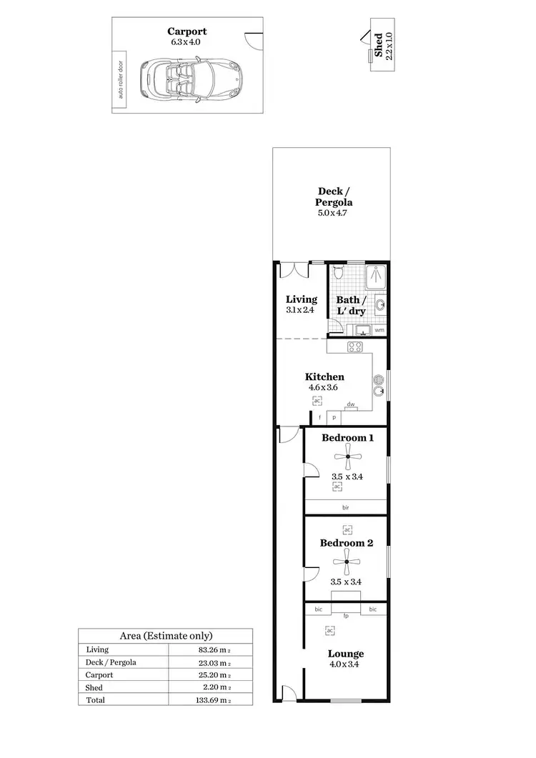 Floorplan of Homely house listing, 11 Union Street, Dulwich SA 5065