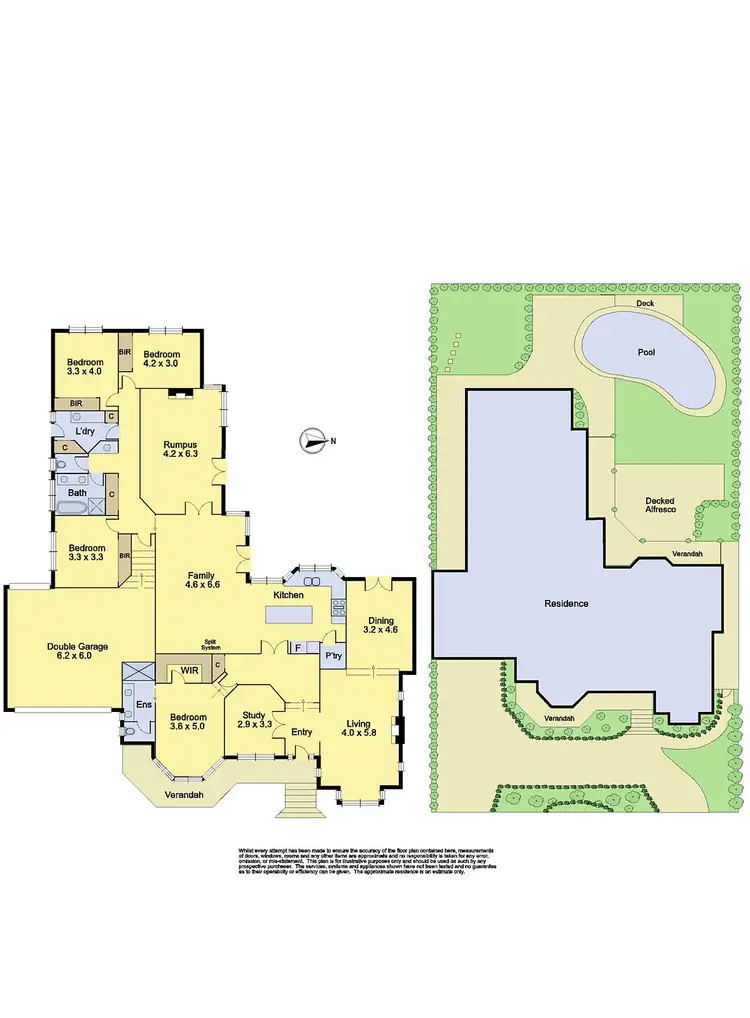Floorplan of Homely house listing, 11 Louis Buvelot Wynd, Diamond Creek VIC 3089