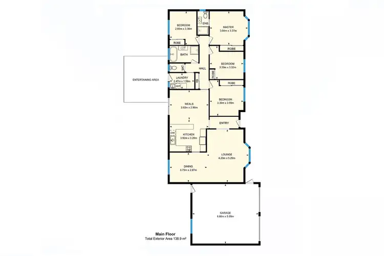 Floorplan of Homely house listing, 92 Summerville Crescent, Florey ACT 2615