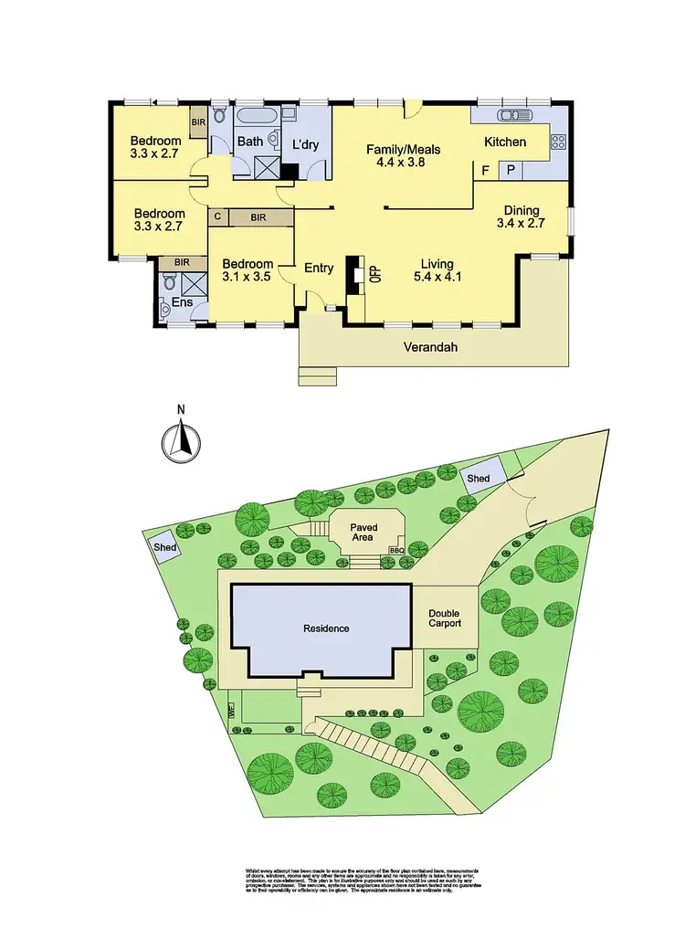 Floorplan of Homely house listing, 230 St Helena Road, Greensborough VIC 3088