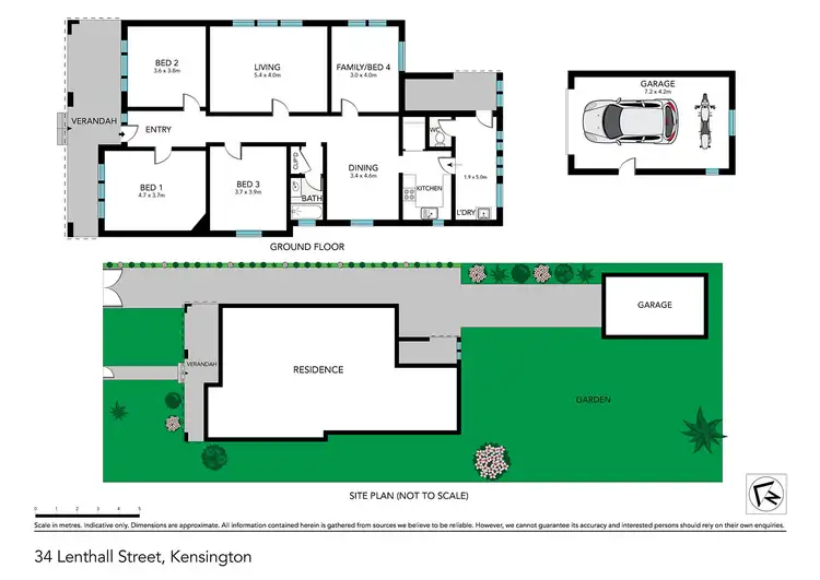Floorplan of Homely house listing, 34 Lenthall Street, Kensington NSW 2033