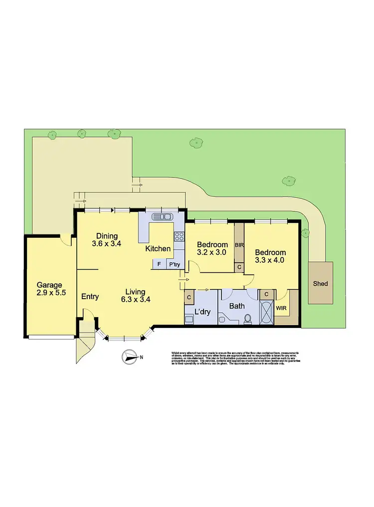 Floorplan of Homely unit listing, 3/19 Silver Street, Eltham VIC 3095