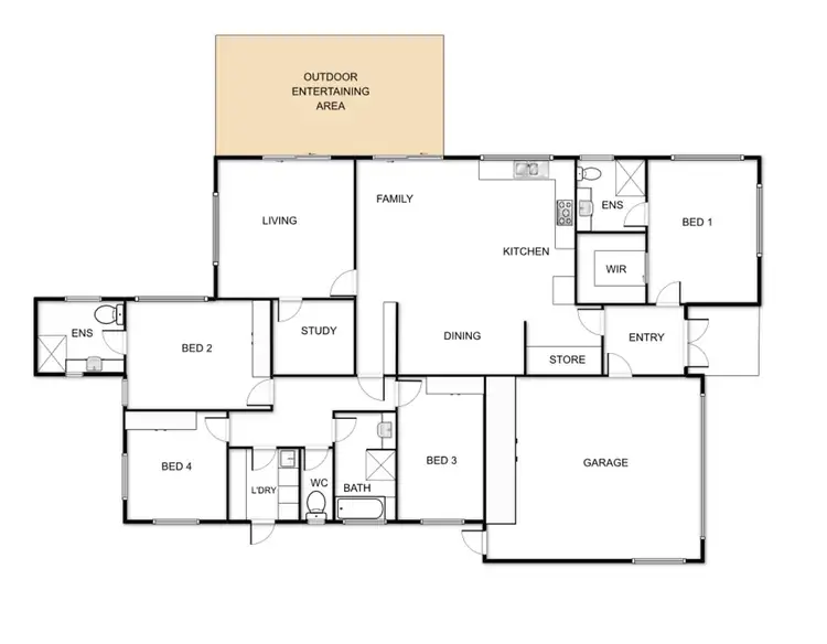 Floorplan of Homely house listing, 51 Macfarlane Burnet Avenue, Macgregor ACT 2615
