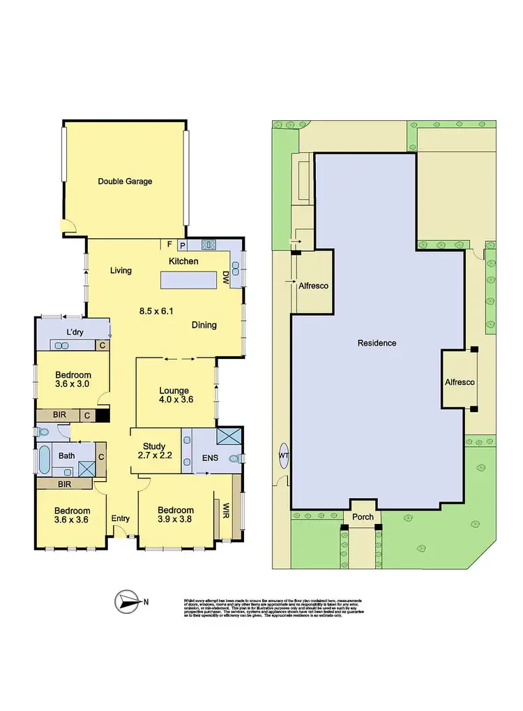 Floorplan of Homely house listing, 24 Windermere Parade, Doreen VIC 3754