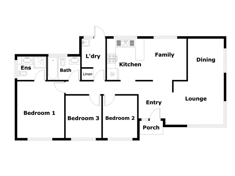 Floorplan of Homely house listing, 5 Pyke Place, Wanniassa ACT 2903