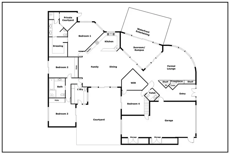 Floorplan of Homely house listing, 21 Kettle Street, Gungahlin ACT 2912