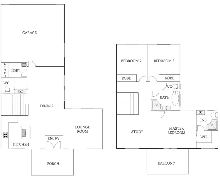 Floorplan of Homely townhouse listing, 8/4-6 McMahon Drive, Bungendore NSW 2621