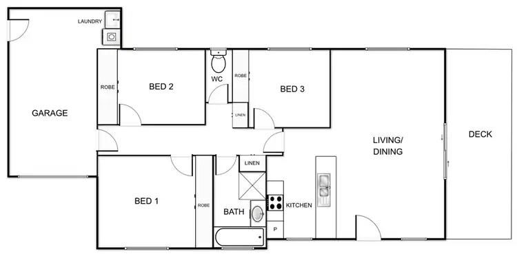 Floorplan of Homely house listing, 11 Pajong Street, Ngunnawal ACT 2913