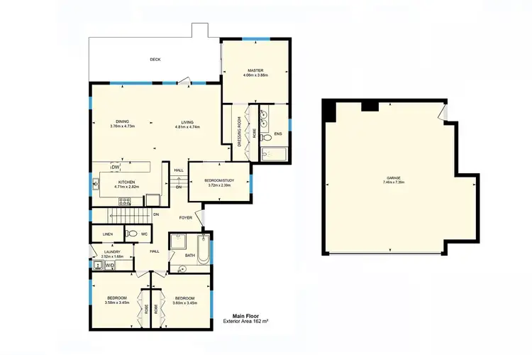 Floorplan of Homely house listing, 7B Borrowdale Street, Red Hill ACT 2603