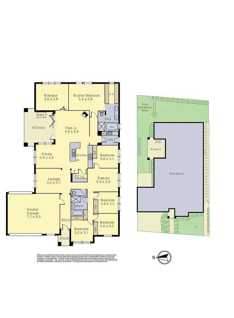 Floorplan of Homely house listing, 33 Vantage Point Boulevard, Doreen VIC 3754