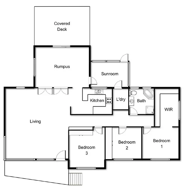 Floorplan of Homely house listing, 13 Maitland Street, Hackett ACT 2602
