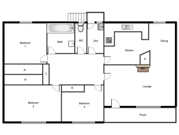 Floorplan of Homely house listing, 10 Epacris Place, Rivett ACT 2611
