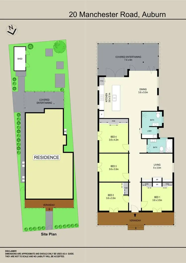 Floorplan of Homely house listing, 20 Manchester Road, Auburn NSW 2144