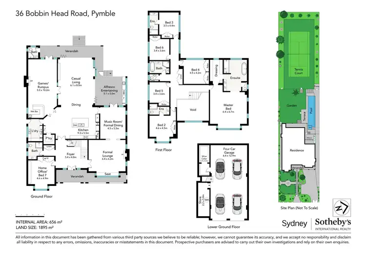 Floorplan of Homely house listing, 36 Bobbin Head Road, Pymble NSW 2073