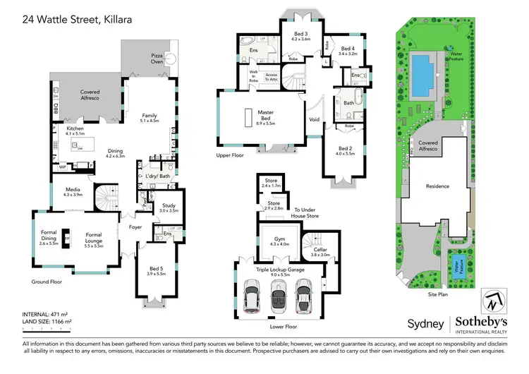 Floorplan of Homely house listing, 24 Wattle Street, Killara NSW 2071