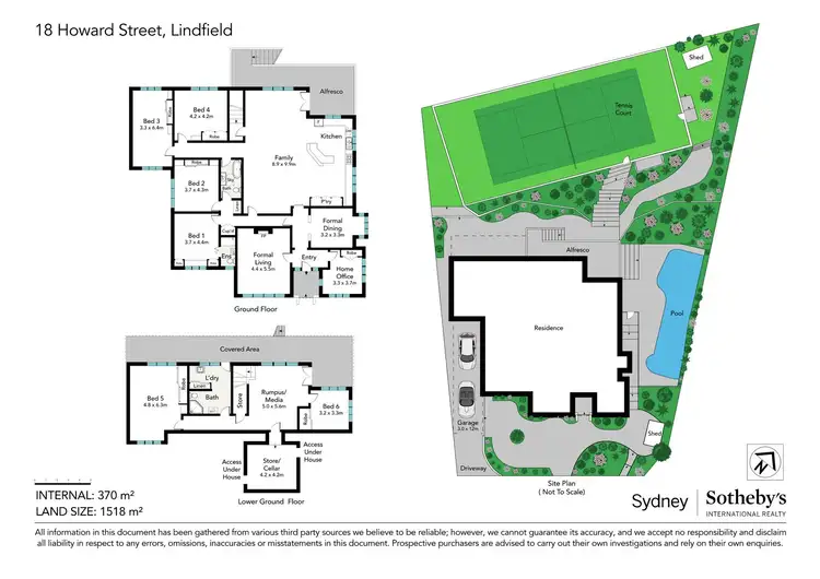 Floorplan of Homely house listing, 18 Howard Street, Lindfield NSW 2070