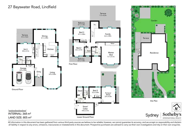Floorplan of Homely house listing, 27 Bayswater Road, Lindfield NSW 2070