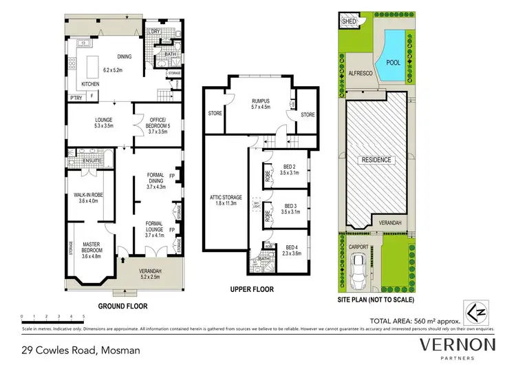 Floorplan of Homely house listing, 29 Cowles Road, Mosman NSW 2088