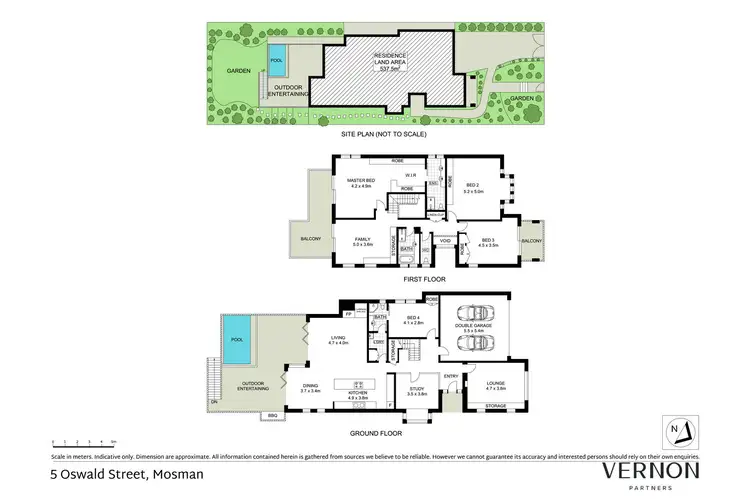 Floorplan of Homely house listing, 5 Oswald Street, Mosman NSW 2088