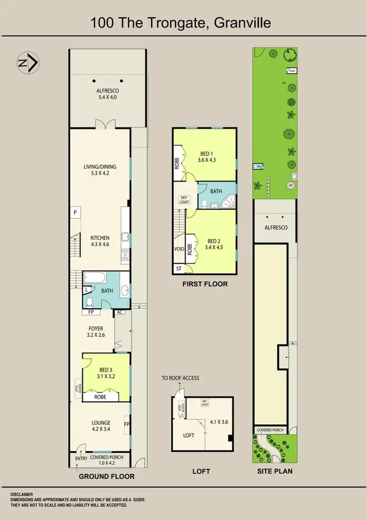 Floorplan of Homely house listing, 100 The Trongate, Granville NSW 2142