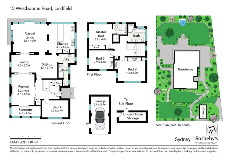 Floorplan of Homely house listing, 15 Westbourne Road, Lindfield NSW 2070