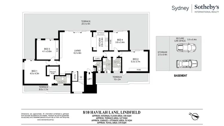 Floorplan of Homely apartment listing, 8/10 Havilah Lane, Lindfield NSW 2070