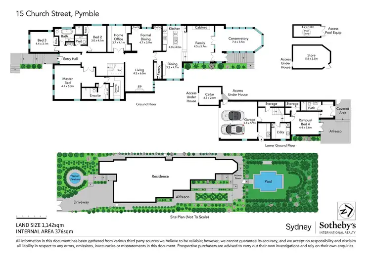 Floorplan of Homely house listing, 15 Church Street, Pymble NSW 2073