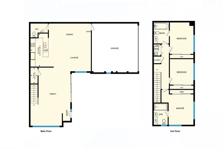 Floorplan of Homely townhouse listing, 209 Aspinall Street, Watson ACT 2602