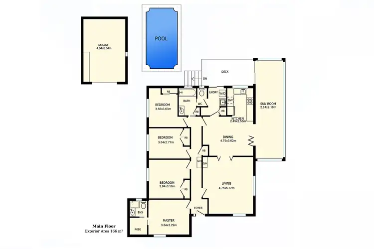 Floorplan of Homely house listing, 25 MacNaughton Street, Holt ACT 2615